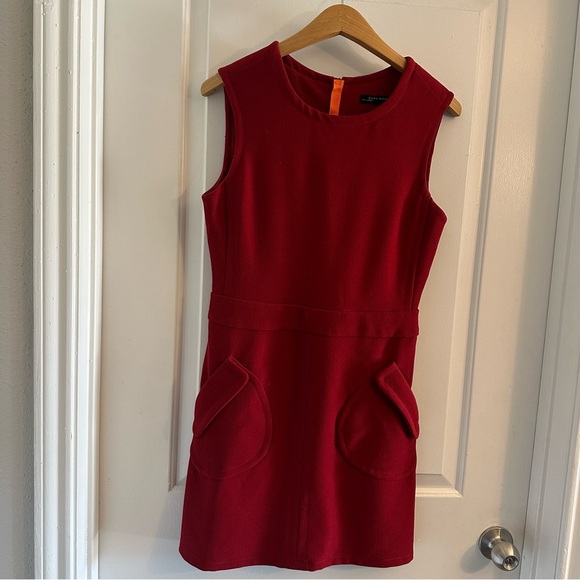 Zara Red‎  Sheath Mini Dress - Picture 1 of 5